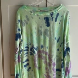 We the Free Tie Dye L/S Top
